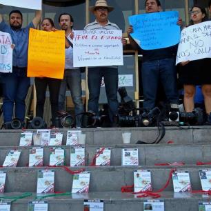 Ataques a periodistas en México, sin visos de reducción: Huma Right Watch