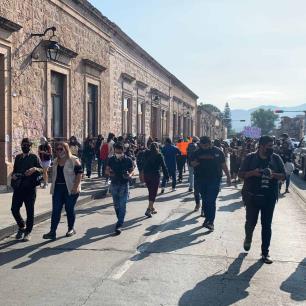 "¡Presente!": pasan lista a periodistas asesinados en Michoacán