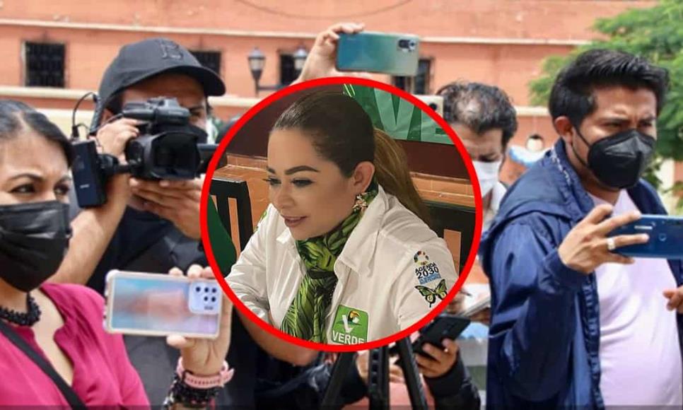 Diputada de Veracruz pide acreditar a la prensa “verdadera”