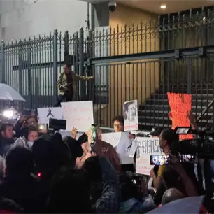 Protestan periodistas en Segob tras crimen de Luis Mart&iacute;n S&aacute;nchez &Iacute;&ntilde;iguez en Nayarit
