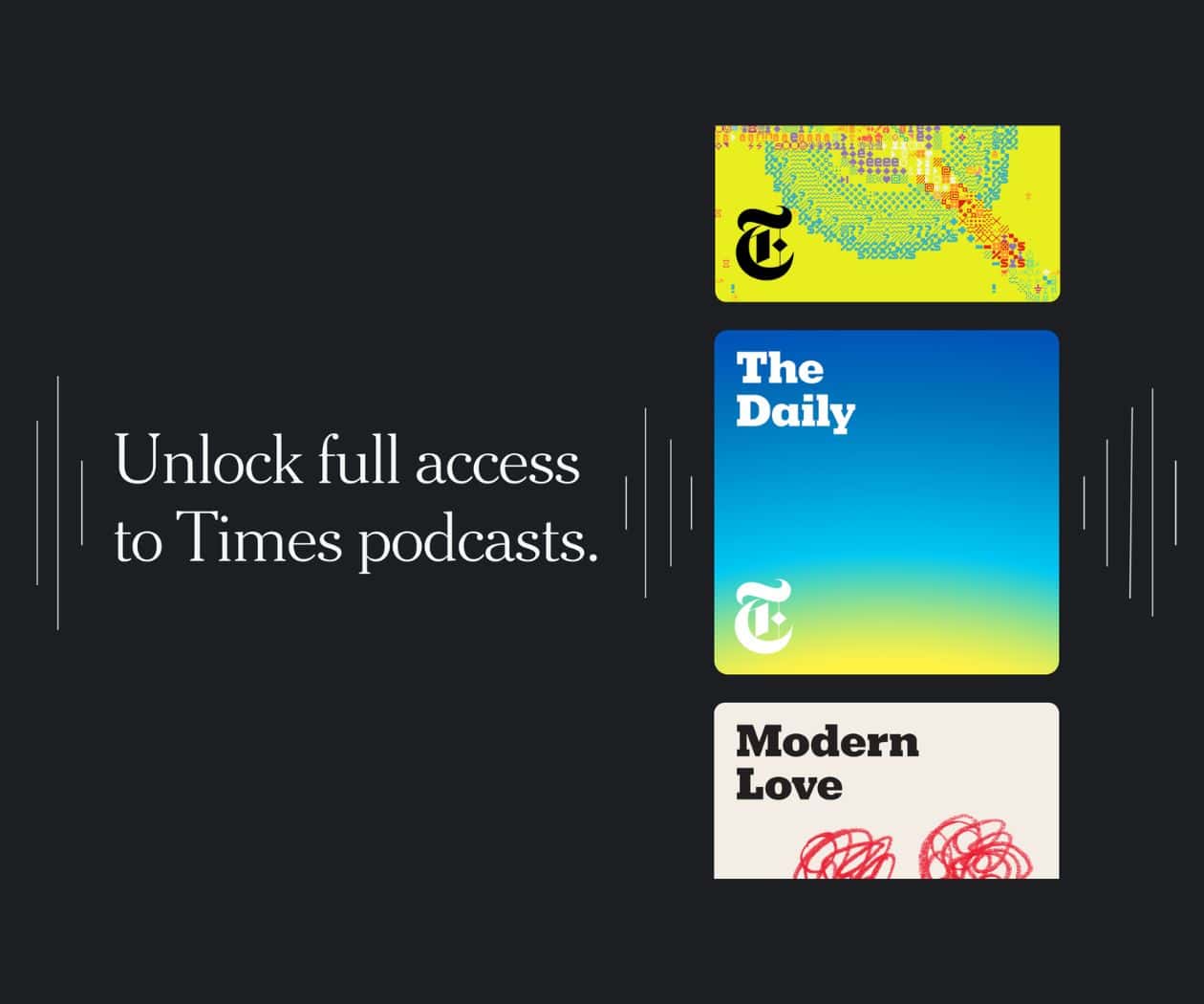 El NYT venderá su suscripción a podcasts a través de Apple y Spotify