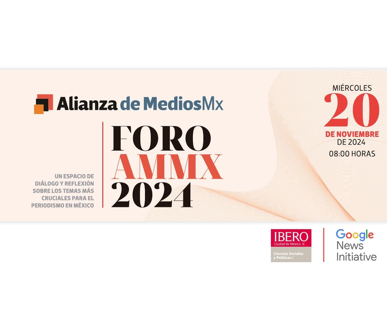 Foro AMMx 2024, un espacio para abordar los retos del periodismo en México