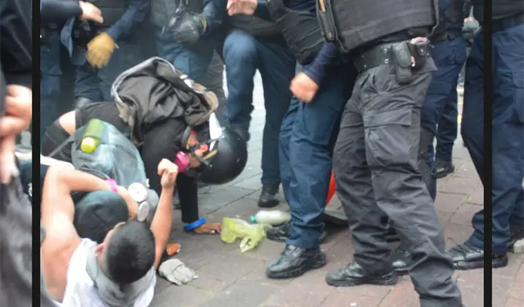 Periodistas denuncian agresiones durante cobertura de marcha del 2 de octubre en CDMX